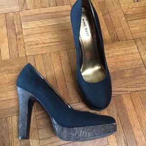 Nine West Black Heels